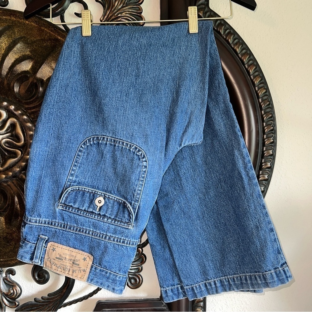 B.U.M. Equipment Women's 100% Cotton Jean Denim Painter Pants Trousers 15/16